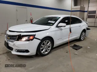 2020 Chevrolet Impala LT with VIN 1G11Z5S31LU112536, listed as a Copart auction lot 85944244 with 92,894 mi miles and Salvage Title. Bid and sale history available at DreamBid. Image 1.
