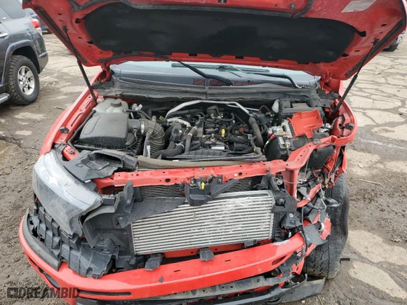 2020 Ford Ranger XL with VIN 1FTER1FH1LLA59768, listed as a Copart auction lot 85789834 with 31,185 mi miles and Salvage Title. Bid and sale history available at carsss.com. Image 13.