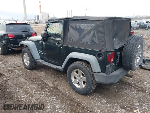 2011 Jeep Wrangler Sport with VIN 1J4AA2D18BL588273, listed as a IAAI auction lot 41857858 with 136,473 mi miles and . Bid and sale history available at carsss.com. Image 3.
