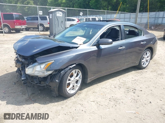 2013 Nissan Maxima SV with VIN 1N4AA5AP7DC805658, listed as a IAAI auction lot 42453972 with 198,641 mi miles and . Bid and sale history available at DreamBid. Image 18.
