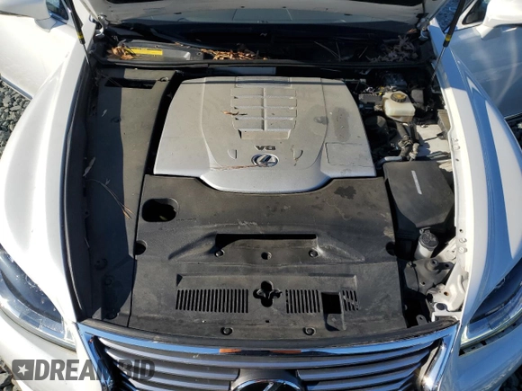2015 Lexus LS 460 L with VIN JTHGL5EF8F5054334, listed as a Copart auction lot 87248924 with 167,791 mi miles and Salvage title. Bid and sale history available at DreamBid. Image 12.