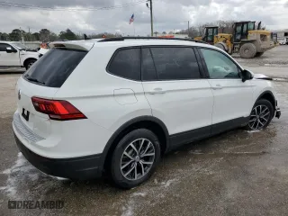 2021 Volkswagen Tiguan S with VIN 3VV1B7AX9MM051925, listed as a Copart auction lot 48965285 with 0 mi miles and Salvage Title. Bid and sale history available at carsss.com. Image 3.