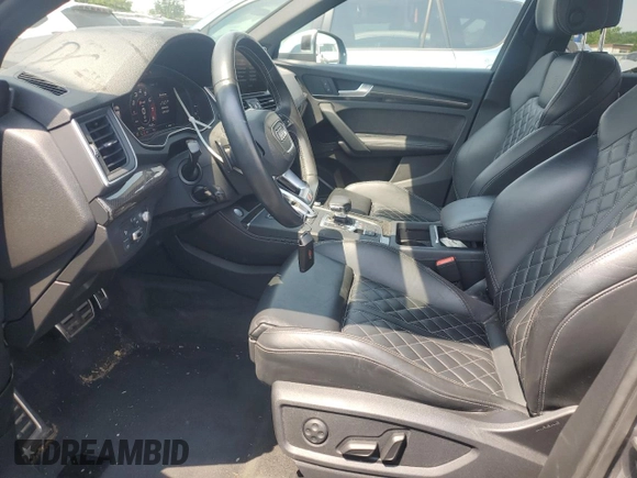 2018 Audi SQ5 Prestige with VIN WA1C4AFY5J2076656, listed as a Copart auction lot 59517204 with 88,109 mi miles and Salvage Title. Bid and sale history available at DreamBid. Image 7.