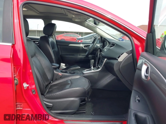 2015 Nissan Sentra S with VIN 3N1AB7AP6FY323263, listed as a IAAI auction lot 41892763 with 140,527 mi miles. Bid and sale history available at carsss.com. Image 5.
