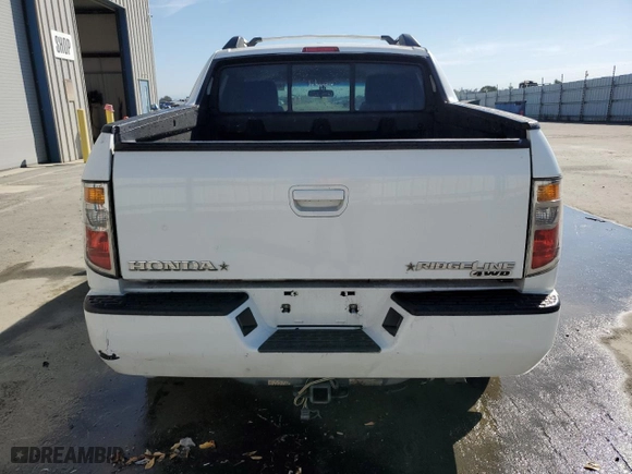 2007 Honda Ridgeline RTL w/Leather with VIN 2HJYK16507H544747, listed as a Copart auction lot 72653144 with 168,582 mi miles and Clean Title. Bid and sale history available at carsss.com. Image 6.