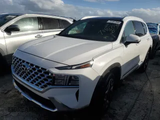 2023 Hyundai Santa Fe Hybrid SEL Premium with VIN 5NMS3DA11PH006172, listed as a Copart auction lot 75107344 with 0 mi miles and Salvage Title. Bid and sale history available at carsss.com. Image 1.