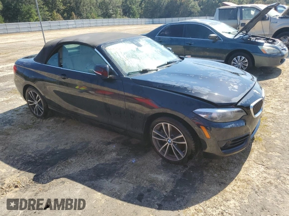 2019 BMW 2 Series 230i with VIN WBA2M7C57K7D33514, listed as a Copart auction lot 73794664 with 0 mi miles and Non Repairable. Bid and sale history available at carsss.com. Image 4.