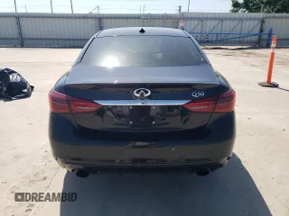 2018 Infiniti Q50 Luxe z VIN JN1EV7APXJM366783, wystawiony jako Copart lot #51775315 z przebiegiem 35 972 mil mil oraz Szkoda całkowita • Salvage title. Historia ofert i sprzedaży dostępna na DreamBid. Obrazek 6.