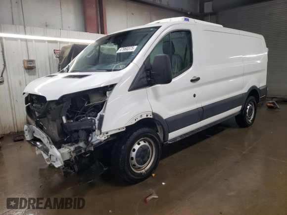 2018 Ford Transit with VIN 1FTYR1ZM5JKA51164, listed as a Copart auction lot 47960375 with 188,451 mi miles and Salvage Title. Bid and sale history available at carsss.com. Image 1.