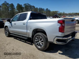 2022 Chevrolet Silverado 1500 LT with VIN 1GCPACED7NZ553997, listed as a Copart auction lot 49287165 with 0 mi miles and Salvage Title. Bid and sale history available at carsss.com. Image 2.