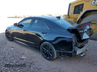 2016 Cadillac ATS-V with VIN 1G6AN5RY0G0100818, listed as a Copart auction lot 87074214 with 109,275 mi miles and Salvage Title. Bid and sale history available at carsss.com. Image 2.