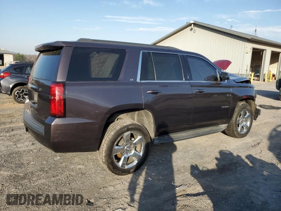 2016 Chevrolet Tahoe LT z VIN 1GNSKBKCXGR365465, wystawiony jako Copart lot #49716705 z przebiegiem Nie podano mil oraz Szkoda całkowita • Salvage title. Historia ofert i sprzedaży dostępna na DreamBid. Obrazek 3.