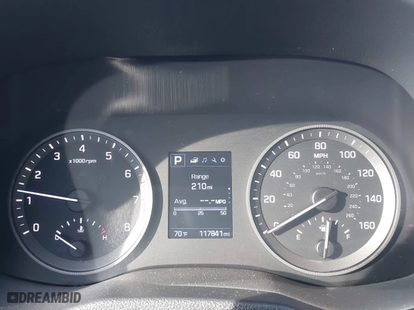 2016 Hyundai Tucson Sport with VIN KM8J33A20GU152145, listed as a IAAI auction lot 41250885 with 117,841 mi miles. Bid and sale history available at carsss.com. Image 7.