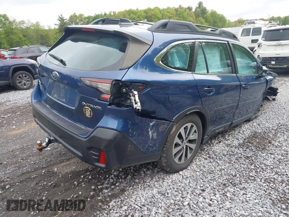 2022 Subaru Outback with VIN 4S4BTAAC3N3156081, listed as a IAAI auction lot 42329718 with 24,203 mi miles and . Bid and sale history available at DreamBid. Image 4.