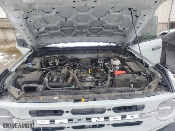 2022 Ford Bronco with VIN 1FMDE5BH2NLA93298, listed as a Copart auction lot 45856915 with 46,939 mi miles and Salvage Title. Bid and sale history available at carsss.com. Image 13.