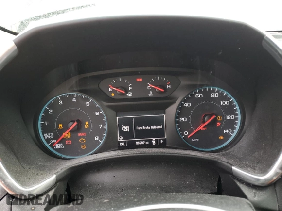 2018 Chevrolet Equinox LT z VIN 2GNAXSEV7J6190296, wystawiony jako Copart lot #54657585 z przebiegiem 96 297 mil mil oraz Szkoda całkowita • Salvage title. Historia ofert i sprzedaży dostępna na DreamBid. Obrazek 9.