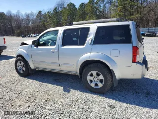2005 Nissan Pathfinder LE with VIN 5N1AR18W65C719330, listed as a Copart auction lot 46505965 with 200,176 mi miles and Salvage Title. Bid and sale history available at carsss.com. Image 2.