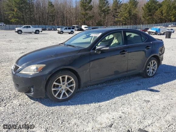 2011 Lexus IS 250 with VIN JTHCF5C23B5050269, listed as a Copart auction lot 46160985 with 178,017 mi miles and Salvage Title. Bid and sale history available at carsss.com. Image 1.