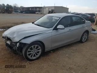 2016 BMW 3 Series 320i xDrive with VIN WBA8E5G55GNT94771, listed as a Copart auction lot 48237525 with 0 mi miles and Salvage Title. Bid and sale history available at carsss.com. Image 1.