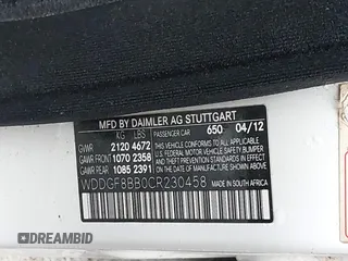 2012 Mercedes-Benz C-Class C 300 Sport with VIN WDDGF8BB0CR230458, listed as a IAAI auction lot 41970081 with 149,403 mi miles. Bid and sale history available at carsss.com. Image 9.