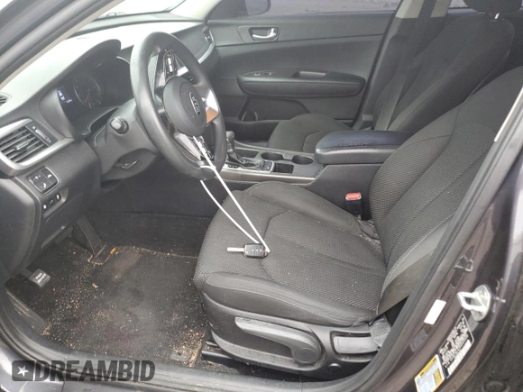 2019 Kia Optima LX with VIN 5XXGT4L37KG324938, listed as a Copart auction lot 52385714 with 110,840 mi miles and Salvage Title. Bid and sale history available at carsss.com. Image 7.