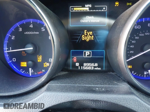 2015 Subaru Outback Limited with VIN 4S4BSANC4F3356370, listed as a IAAI auction lot 41901387 with 115,683 mi miles and . Bid and sale history available at DreamBid. Image 15.