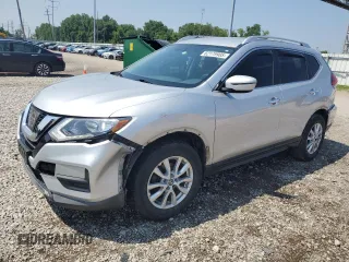 2017 Nissan Rogue SV with VIN KNMAT2MV8HP578377, listed as a Copart auction lot 62179905 with 131,663 mi miles and Salvage title. Bid and sale history available at DreamBid. Image 1.