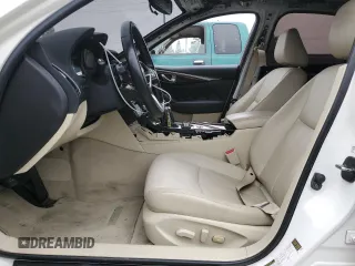 2018 Infiniti Q50 Luxe with VIN JN1EV7APXJM354116, listed as a Copart auction lot 52459655 with 66,624 mi miles and Non Repairable. Bid and sale history available at DreamBid. Image 7.