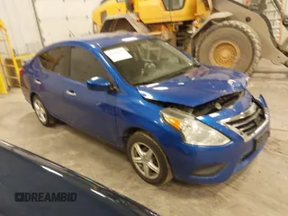 2016 Nissan Versa S Plus with VIN 3N1CN7AP1GL903230, listed as a IAAI auction lot 41846835 with 102,719 mi miles. Bid and sale history available at carsss.com. Image 1.