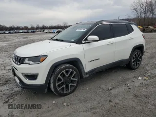 2018 Jeep Compass Limited with VIN 3C4NJCCB3JT374544, listed as a Copart auction lot 46948285 with 72,952 mi miles and Salvage Title. Bid and sale history available at carsss.com. Image 1.