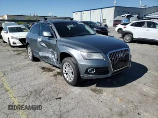 2014 Audi Q5 Premium Plus with VIN WA1LFAFP5EA083331, listed as a Copart auction lot 56058375 with 138,065 mi miles and Salvage title. Bid and sale history available at DreamBid. Image 14.