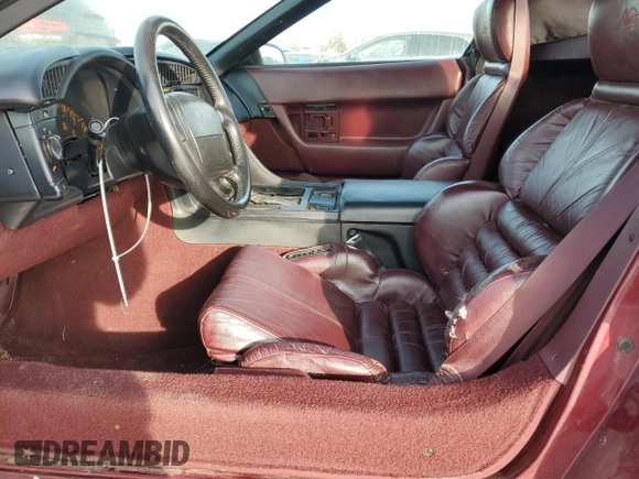 1993 Chevrolet Corvette z VIN 1G1YY33P8P5117336, wystawiony jako Copart lot #45344195 z przebiegiem 76 741 mil mil oraz Szkoda całkowita • Salvage title. Historia ofert i sprzedaży dostępna na DreamBid. Obrazek 7.