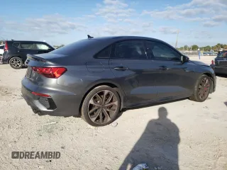 2023 Audi S3 Premium Plus z VIN WAUH3DGY2PA048730, wystawiony jako Copart lot #86838234 z przebiegiem 30 215 mil mil oraz Nie do naprawy • Non repairable. Historia ofert i sprzedaży dostępna na DreamBid. Obrazek 3.