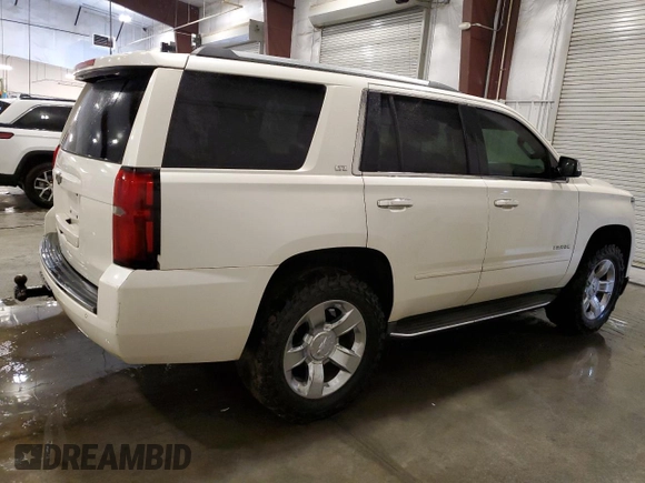 2015 Chevrolet Tahoe LTZ with VIN 1GNSCCKC5FR112071, listed as a Copart auction lot 60681815 with 211,853 mi miles and Clean title. Bid and sale history available at DreamBid. Image 3.
