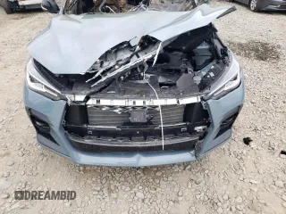 2024 Infiniti QX55 Luxe with VIN 3PCAJ5JR5RF110326, listed as a Copart auction lot 45185605 with Not Provided miles and Salvage Title. Bid and sale history available at DreamBid. Image 12.