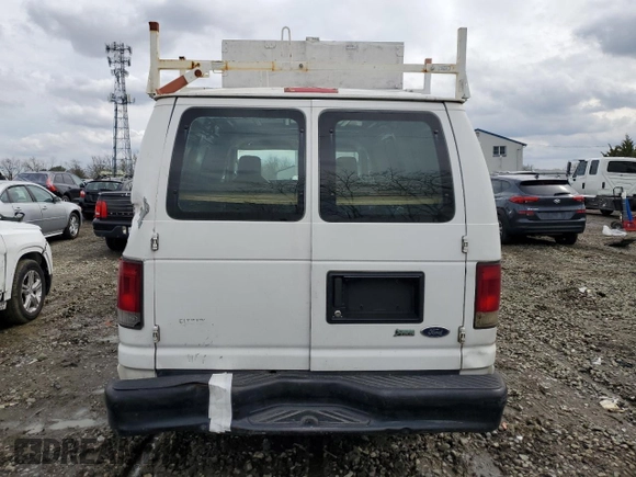 2009 Ford Econoline Cargo Commercial with VIN 1FTNE14W09DA19293, listed as a Copart auction lot 51929495 with 253,326 mi miles and Salvage Title. Bid and sale history available at DreamBid. Image 6.