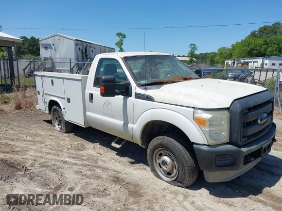 2013 Ford Super Duty F-250 SRW XL with VIN 1FDBF2B63DEA18579, listed as a IAAI auction lot 42136145 with 221,134 mi miles. Bid and sale history available at carsss.com. Image 1.