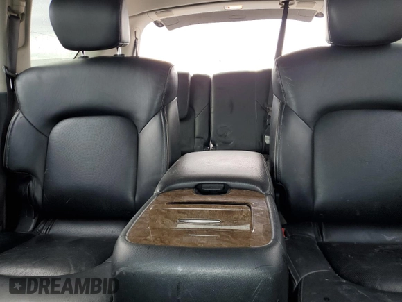 2016 Infiniti QX80 with VIN JN8AZ2NE6G9124049, listed as a Copart auction lot 50209445 with 142,449 mi miles and Salvage Title. Bid and sale history available at carsss.com. Image 10.