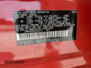 2010 Toyota RAV4 Limited with VIN JTMYK4DV0AD004618, listed as a Copart auction lot 42961773 with 105,994 mi miles and Salvage title. Bid and sale history available at DreamBid. Image 15.
