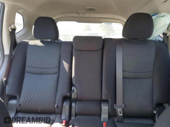 2017 Nissan Rogue SL with VIN JN8AT2MTXHW141733, listed as a Copart auction lot 46871025 with 120,769 mi miles and Salvage Title. Bid and sale history available at DreamBid. Image 10.