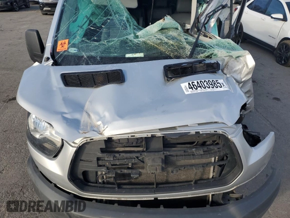 2018 Ford Transit Passenger XL с VIN 1FBZX2ZM5JKB12582, выставлен на аукционе Copart как лот 46403985 с пробегом Не указан миль и Списание • Salvage title. История ставок и продаж доступна на DreamBid. Изображение 13.