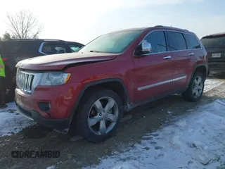 2013 Jeep Grand Cherokee Overland with VIN 1C4RJFCT3DC543862, listed as a IAAI auction lot 41370366 with 65,978 mi miles. Bid and sale history available at carsss.com. Image 17.