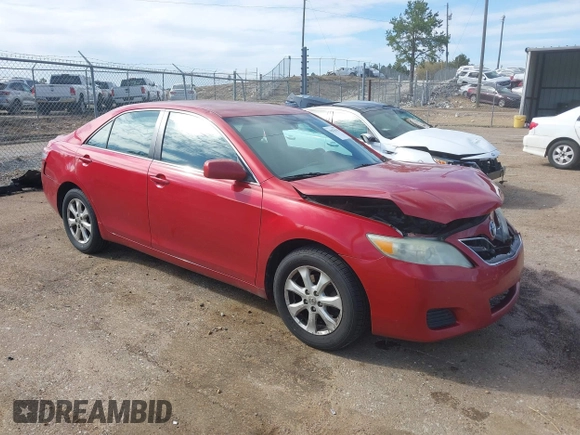 2011 Toyota Camry LE with VIN 4T1BF3EK4BU193196, listed as a IAAI auction lot 41876543 with 213,105 mi miles. Bid and sale history available at carsss.com. Image 1.