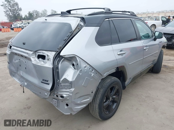 2021 Toyota RAV4 Hybrid XSE z VIN 4T3E6RFV9MU027713, wystawiony jako IAAI lot #42587759 z przebiegiem 28 806 mil mil oraz . Historia ofert i sprzedaży dostępna na DreamBid. Obrazek 4.