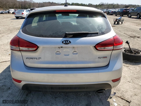 2016 Kia Forte 5-Door EX with VIN KNAFX5A85G5528540, listed as a Copart auction lot 48550245 with 172,881 mi miles and Salvage Title. Bid and sale history available at carsss.com. Image 6.