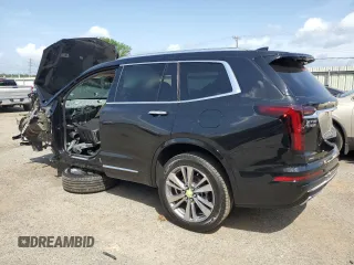 2024 Cadillac XT6 Premium Luxury with VIN 1GYKPFRSXRZ753789, listed as a Copart auction lot 60132945 with Not provided miles and Salvage title. Bid and sale history available at DreamBid. Image 2.