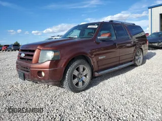 2007 Ford Expedition EL Limited with VIN 1FMFK20507LA76401, listed as a Copart auction lot 67409374 with 134,784 mi miles and Clean Title. Bid and sale history available at carsss.com. Image 1.