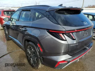 2022 Hyundai Tucson N Line with VIN KM8JF3AE9NU149775, listed as a Copart auction lot 85071034 with 27,688 mi miles and Salvage Title. Bid and sale history available at carsss.com. Image 2.