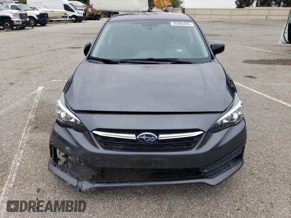 2021 Subaru Impreza with VIN 4S3GTAB64M3703750, listed as a Copart auction lot 55488495 with 48,039 mi miles and Salvage title. Bid and sale history available at DreamBid. Image 5.