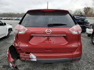 2015 Nissan Rogue S with VIN KNMAT2MT8FP557489, listed as a Copart auction lot 50289345 with 81,364 mi miles and Salvage Title. Bid and sale history available at carsss.com. Image 6.